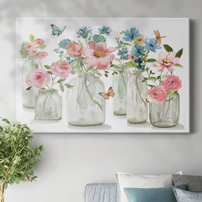 Butterfly Garden Collections-Gallery Wrapped Canvas