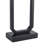 2 Piece, 21'' Black Table Lamp Set with Square Linen Shade