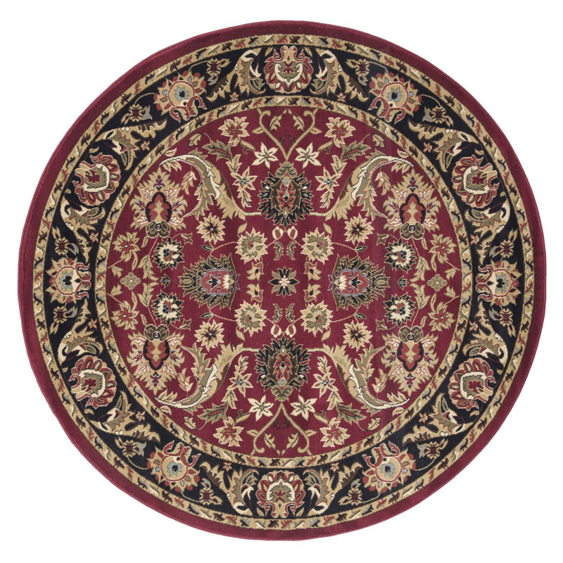 Bitner Oriental Indoor Rug, Round 7'10"