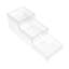Contenant alimentaire en acrylique 3 niveaux Jamal