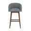 Tabouret pivotant à hauteur réglable en bois et en tonneau Dorreen-527891944-527891951