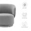 Chaise pivotante en tissu Celestia par Modway-88314078
