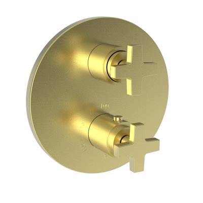 Dorrance 1/2" Round Thermostatic Trim Plate With Handle