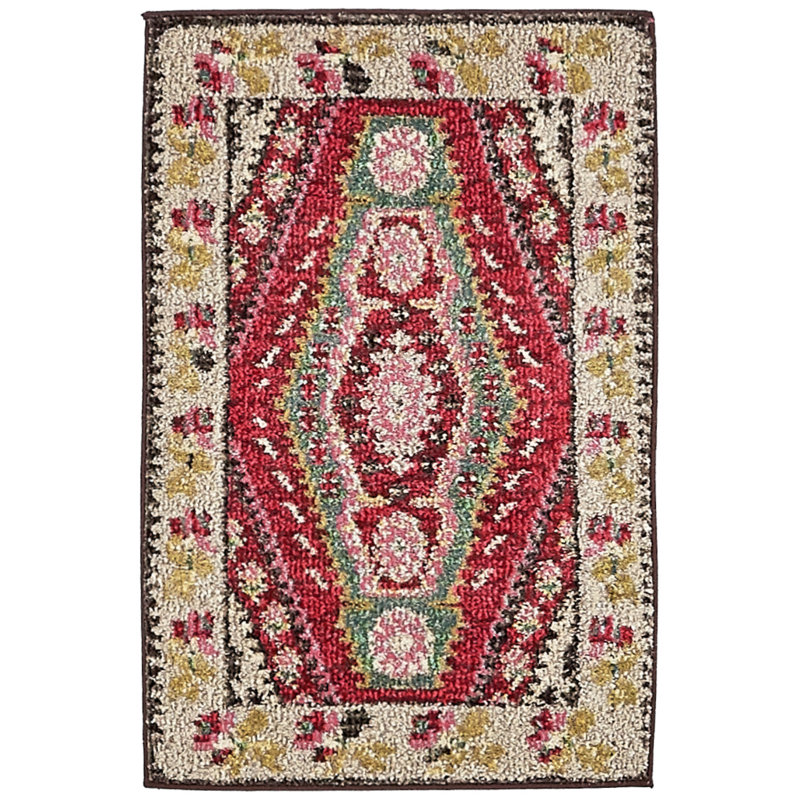 Tapis brun / crème Lonniet Southwestern, Rectangle 5 pi 1 po x 8 pi