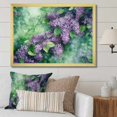 " Green Lilac Blooms II "