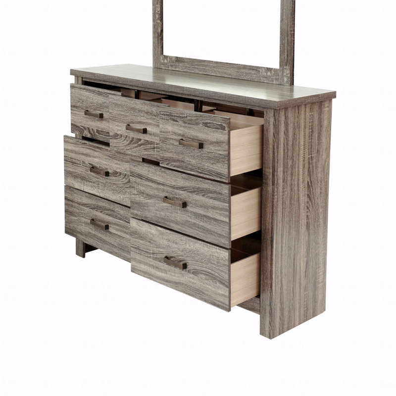 Commode en chêne gris