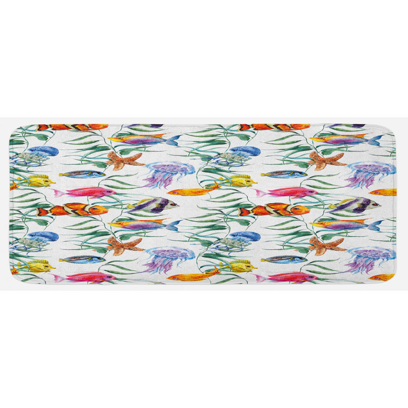 Tapis de cuisine jellyfish