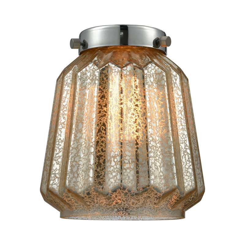Abat-jour de luminaire suspendu en verre 6,5 po Vinson