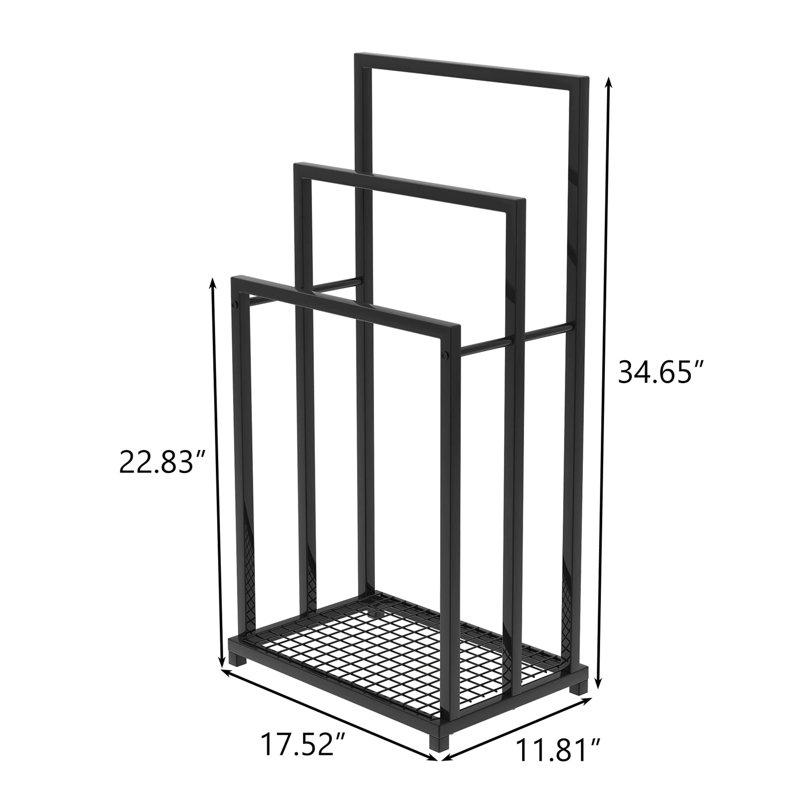 Porte-serviettes sur pied
