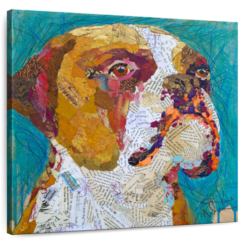 Brampt Beach Boxer, 10" H x 10" W