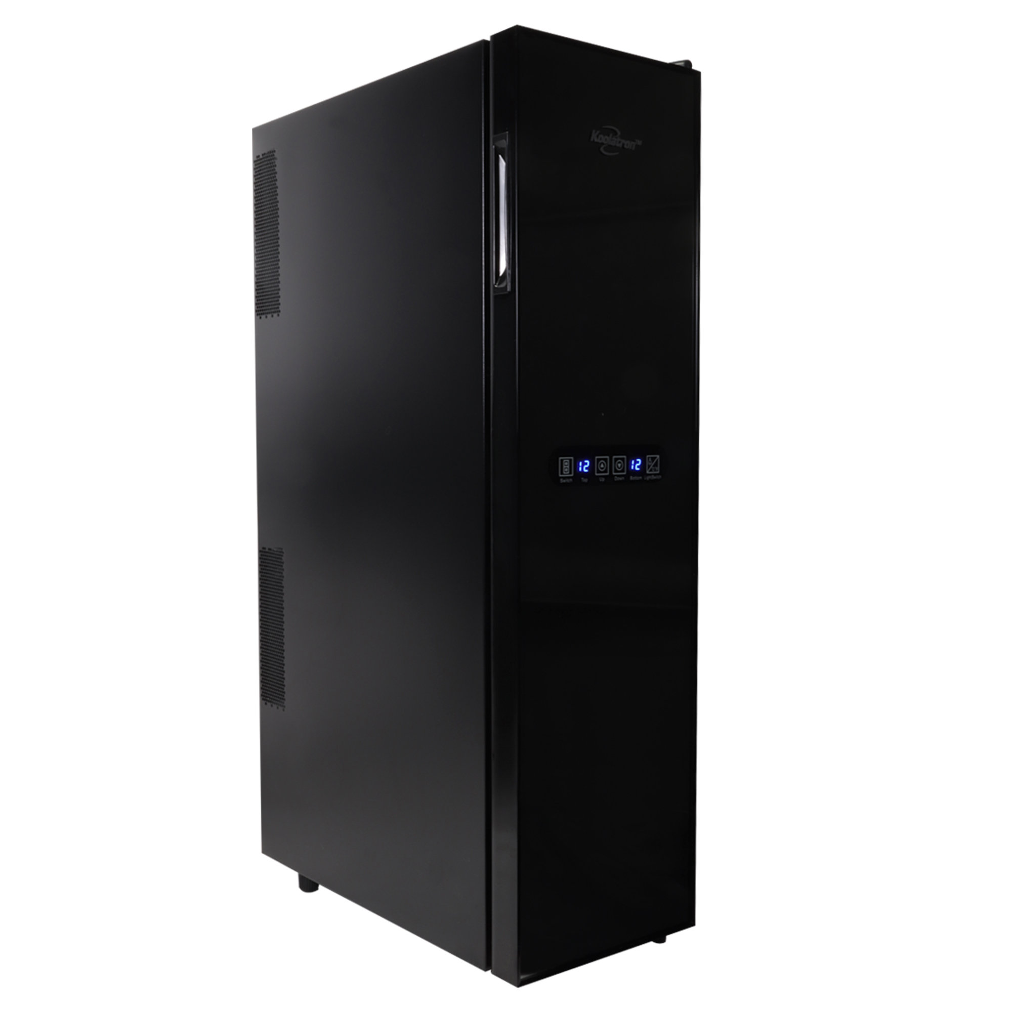 Koolatron 18 Bottle Slim Dual Zone Wine Cooler Freestanding Wine Fridge