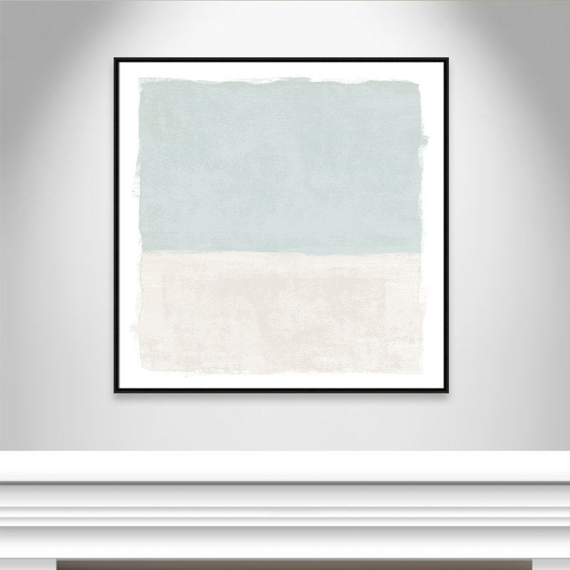 «Ocean Tides I» par Natalie Carpentieri, Espresso, H 41,5 po x l 41,5 po