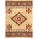 Tapis beige / rouge Oswego