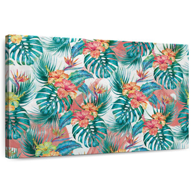 Feuillage tropical et fleurs Kerner