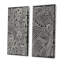 «Japanese Vintage Abstract Abstract Designs XIII», ensemble de 2 reproductions-396873376-396873383