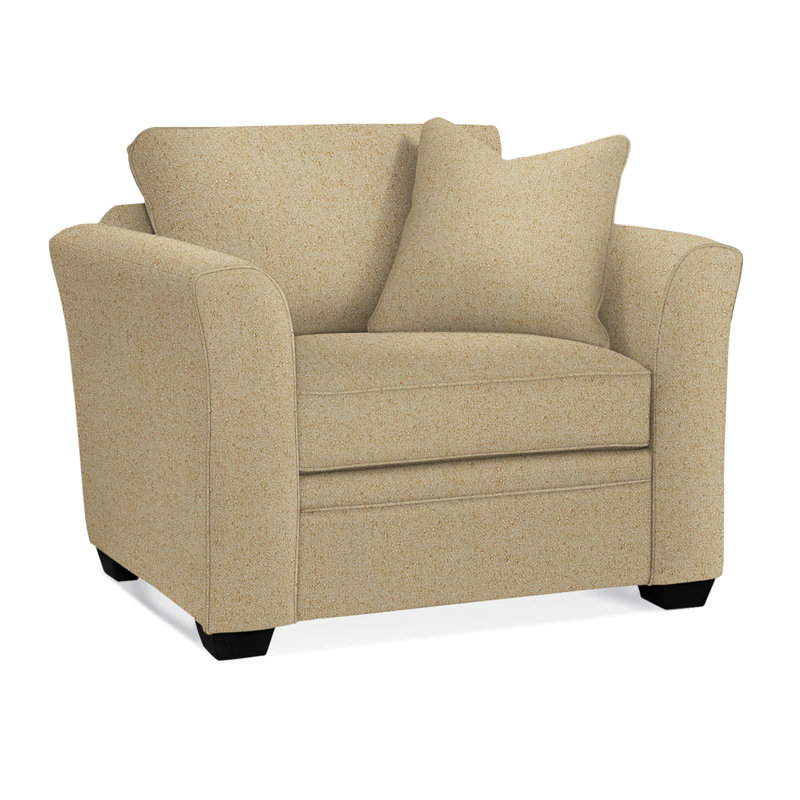 Bridgeport Upholstered Armchair, Elite Sand; 0321-74, Black