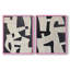 ABSTRACT Series - Impression encadrée de qualité supérieure - Prêt à accrocher - aucun clou requis - aucun clou requis-108030078-108030075