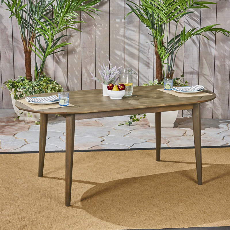 Mount Barker Oval Outdoor Dining Table