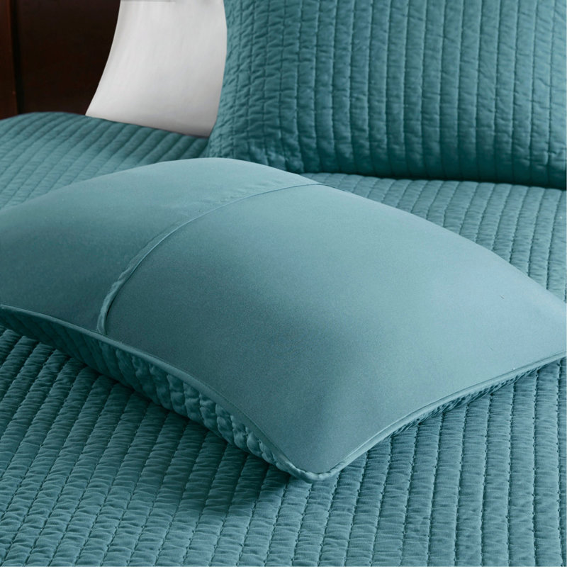 3 Piece Quilt Set  Full/Queen, Teal