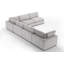 Canapé modulaire rembourré avec coussins 6 pièces Modern Minimalist-148883475