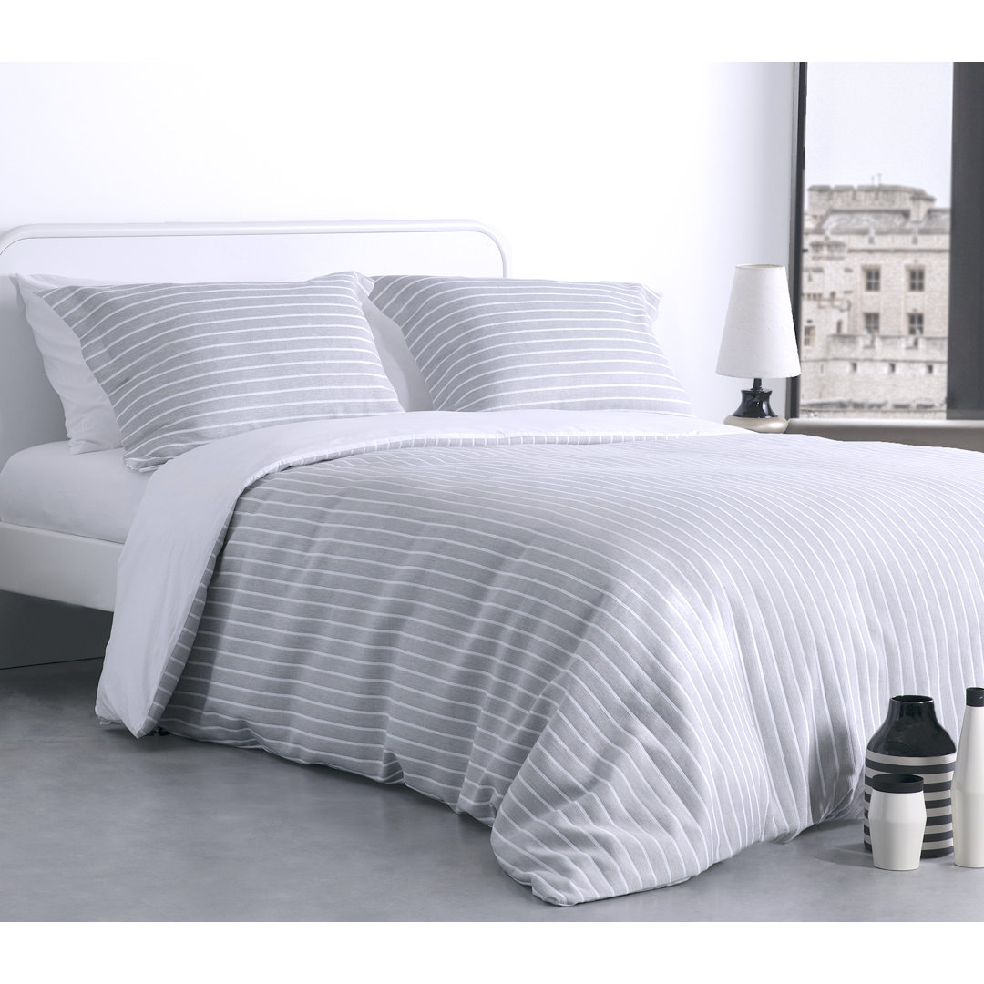 Abbielouise Cotton 200 TC Modern & Contemporary Duvet Cover Set