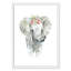 «Savannah Elephant», art encadré-47499693-47494552