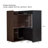 Extendable & Rotating Shoe Cabinet With 1 Drawer, 90-Degree Corner Cabinet, Multifuctional Storage Combination Cabinet