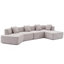 Canapé en L 140 po Modern Minimalist-118045946