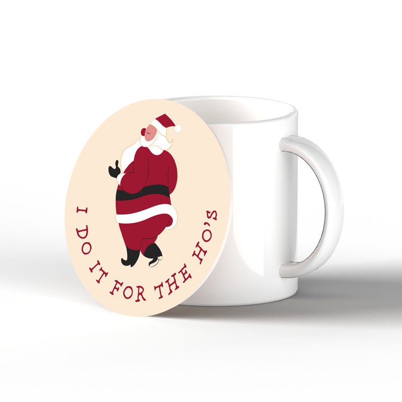 Carley Ceramic Round 1 Piece Coaster