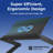 WorkEZ Executive Laptop Stand and Lap Desk - Extra-Wide Adjustable Laptop Table with Cooling Fans - Black-22946468