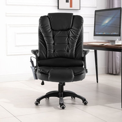 Inbox Zero Executive Chair with Headrest