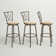 Basche Swivel Adjustable Height Bar Stool