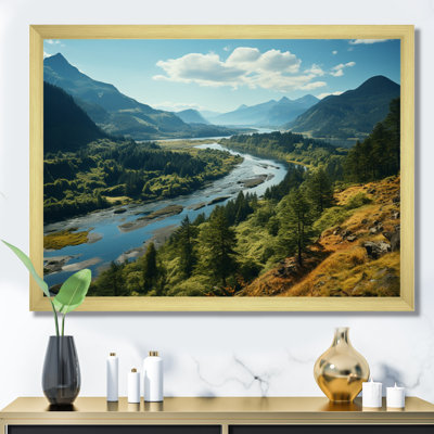" USA Columbia River Gorge Landscape I "