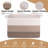 Blanket Basket,  Cotton Rope Woven Laundry Basket, Toy Bin For Baby Room, Container For Blanket Storage In Living Room-597556676