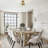 Penley 3 - Light 13.8" Glass Semi Flush Mount Ceiling Light in Brushed Brass-497356956