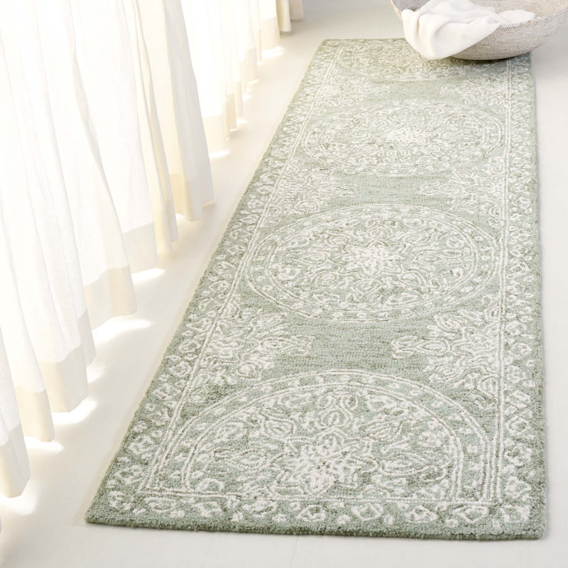 Lauren Lauren Ralph Lauren Hand Tufted Wool & Cotton Geometric Rug, Runner 2'3" x 8'