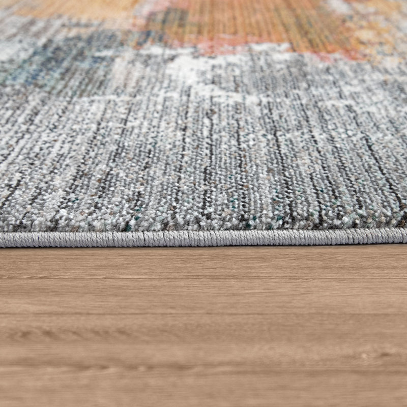 Amann Abstract Indoor Rug, Rectangle 2'8" x 4'11"