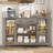 55.1'' Sideboard With 2 Drawers, Adjustable Shelves-449306906