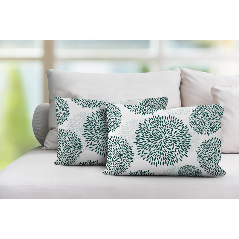 Coussin Confetti, Vert