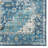 Ducote Washable Teal and Ivory Machine Woven Area Rug-568847917