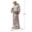 Statue de jardin Saint-François d'Assise