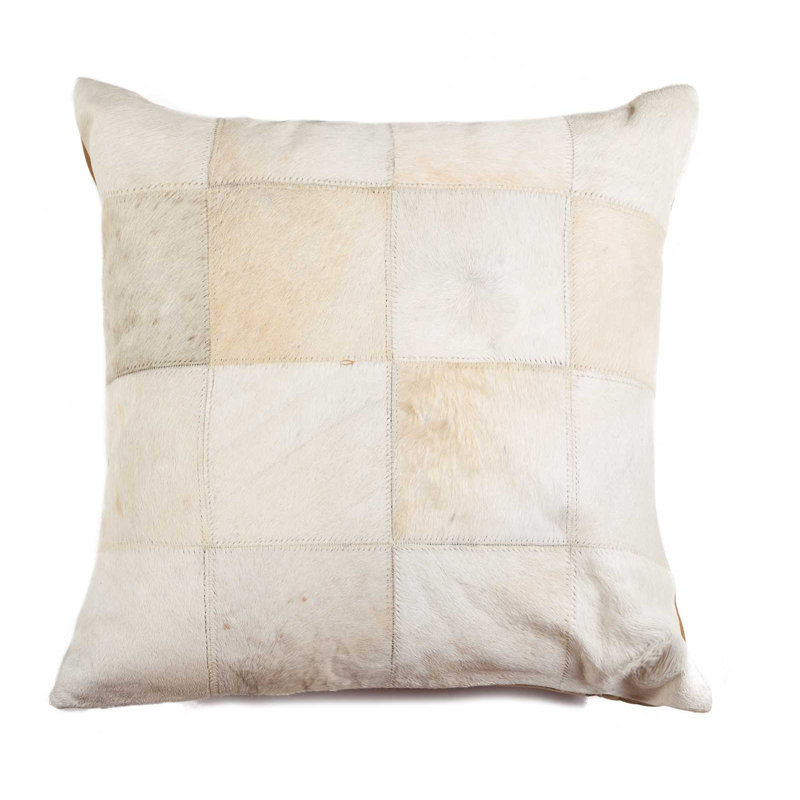 Reversible Throw Pillow, Natural