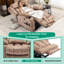 Fauteuil inclinable électrique à deux moteurs avec repose-pieds allongé Latitude Run® Tall-1654911142