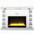 Noralie Fireplace W/Bluetooth
