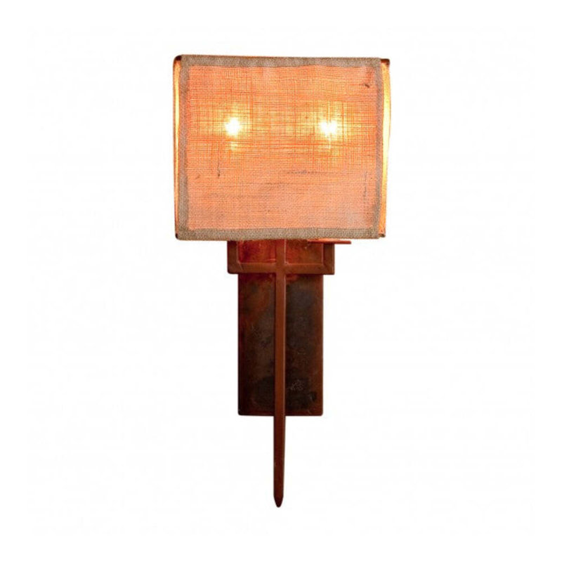 Steel Armed Sconce