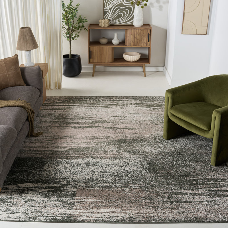 Tapis abstrait Manneville Performance, Rectangle 8 pi x 10 pi