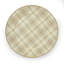 Tartan Latte Serving Platter