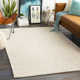 Ithaca Handmade Cream Rug
