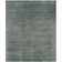 Thendara Hand Loomed Wool/Cotton Solid Colour Rug in Slate/Blue