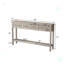Console Ashay, table d'entrée, table de couloir de 60 po de long avec deux tiroirs de taille différente et tablette inférieure-248982202